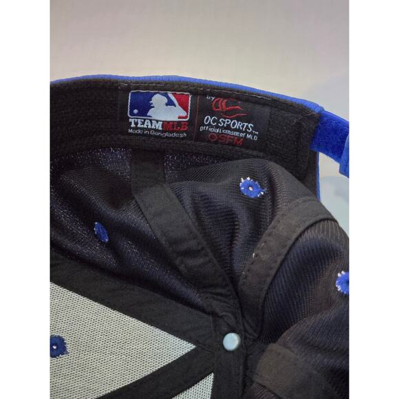 New York Mets MLB Baseball Hat OC Outdoor Cap Youth Strapback Cap Blue/Orange - Picture 3 of 4